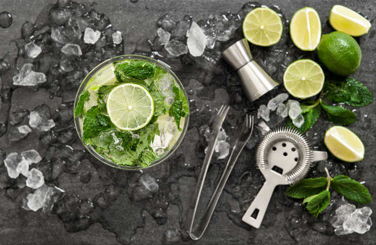 El mojito es perfecto para mitigar el calor