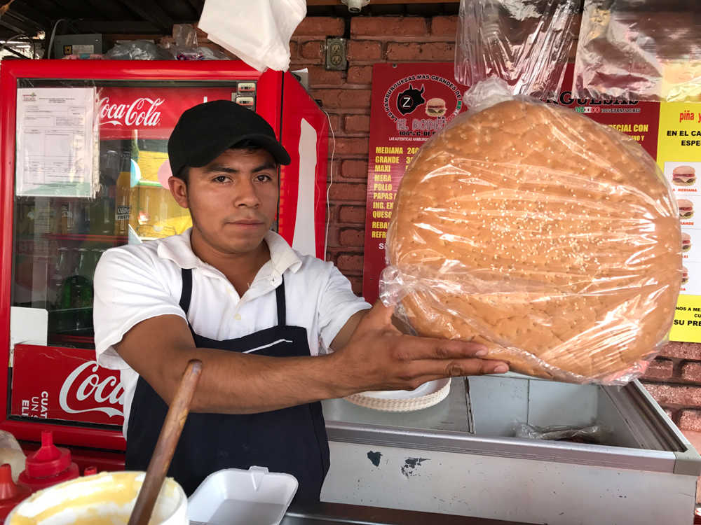 Hamburguesas gigantes de Izcalli