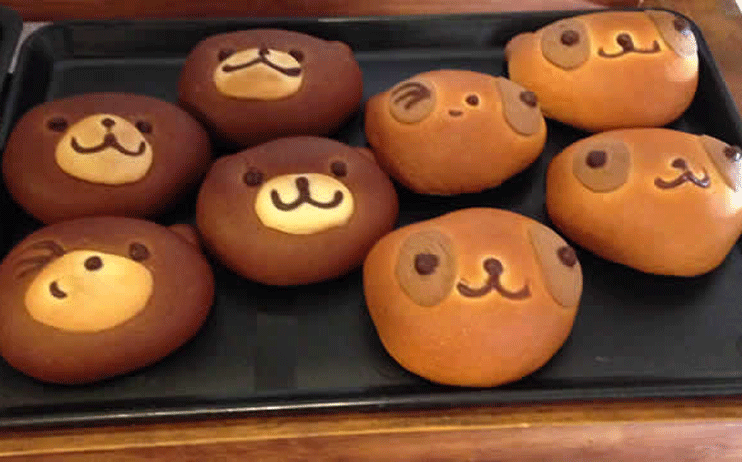 Pan en forma de oso