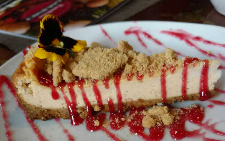 Postre de restaurante Tandoor