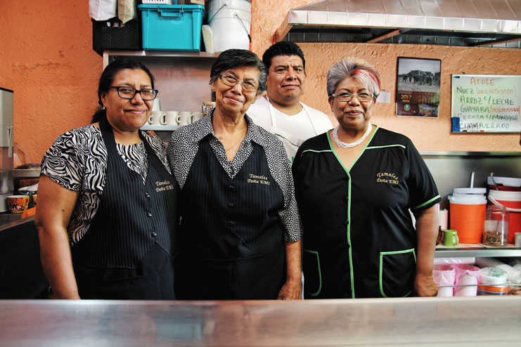La familia de doña Emi