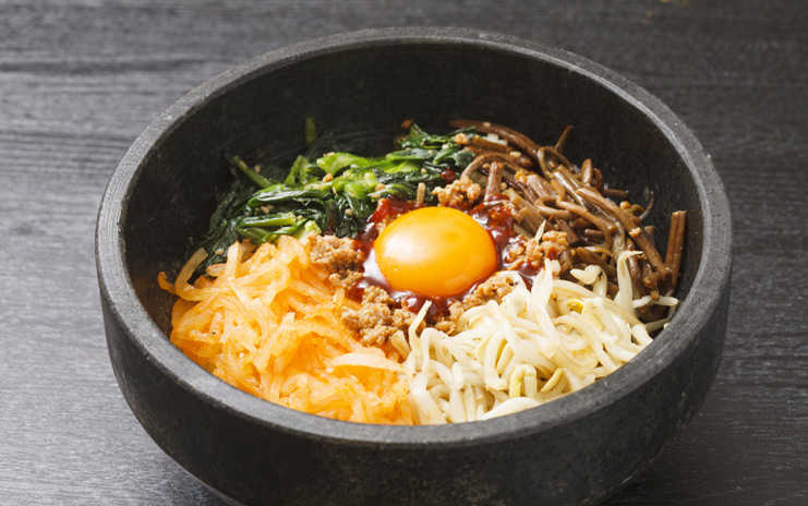 Bibimbap coreano