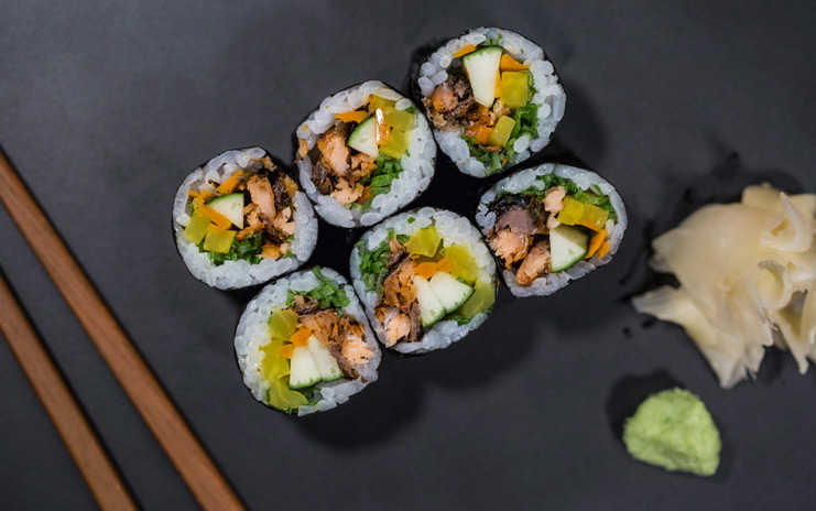 La vida es mejor con sushi