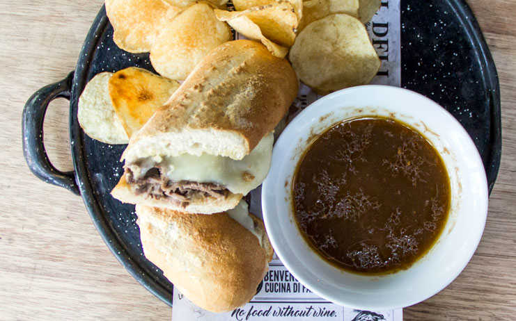 French Dip que debes probar en la ciudad.