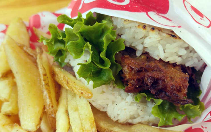 Hamburguesa de sushi