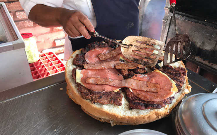 Hamburguesas por kilo
