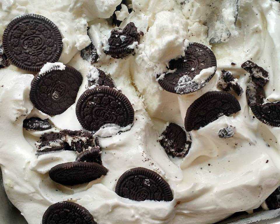 Helado de Oreo