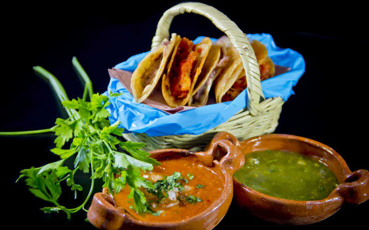 Garnachas en la Ciudad de México.