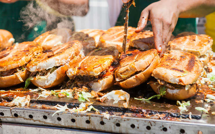 Garnachas en la Ciudad de México.