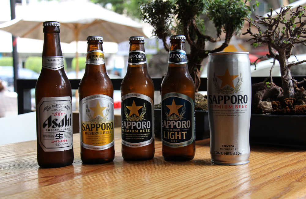 Cervezas Sapporo
