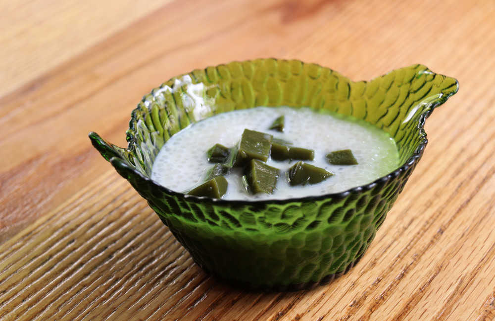 Tapioca con matcha