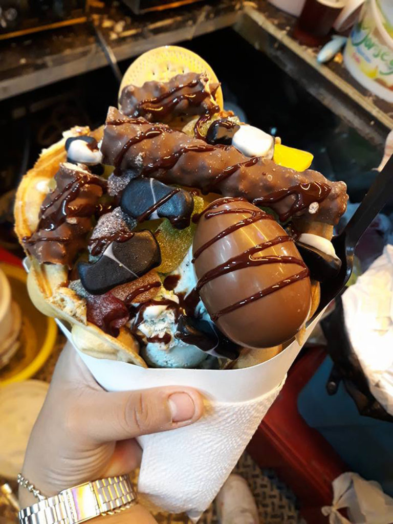 waffles atascados en CDMX