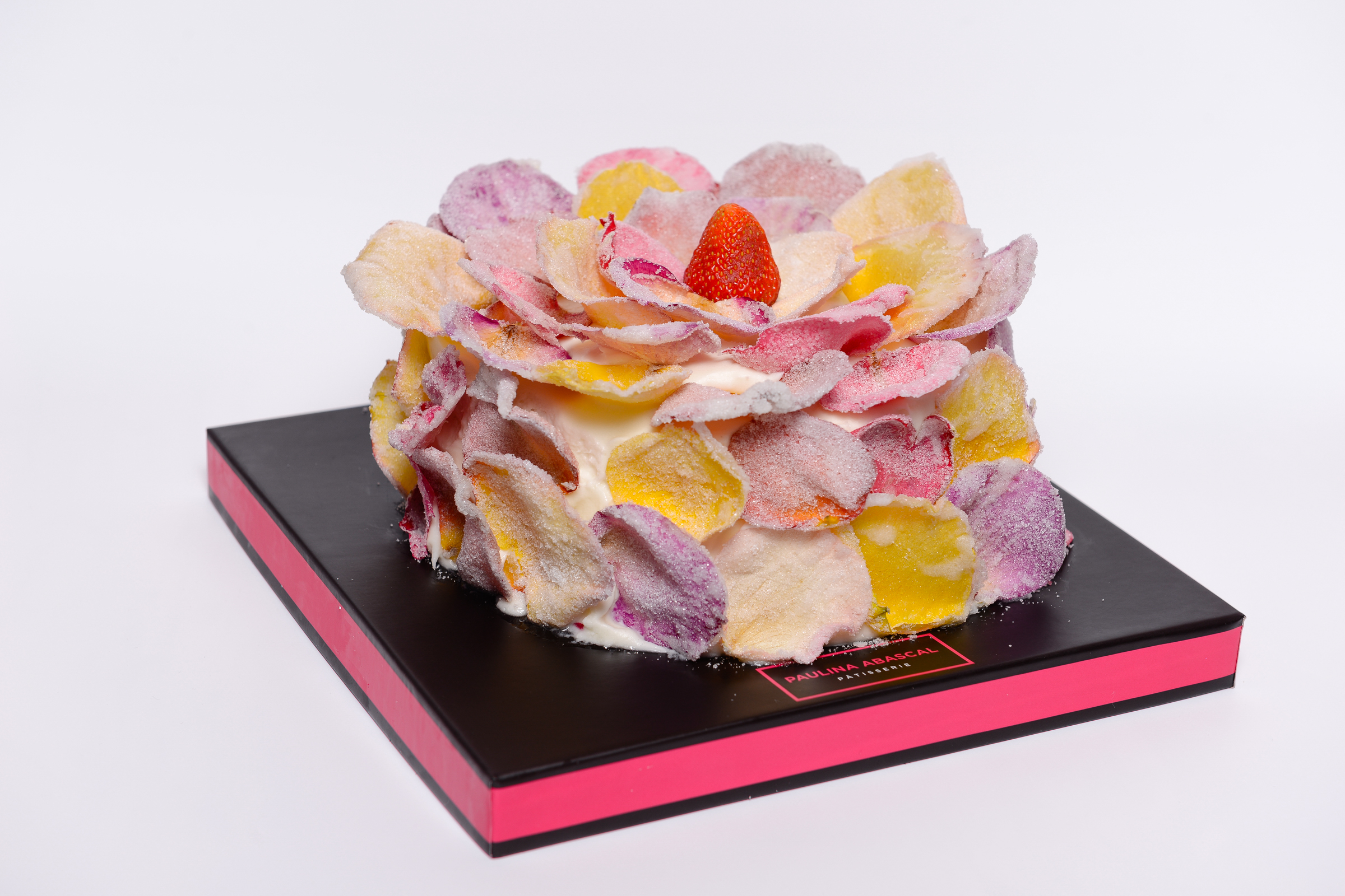 Comida con flores en la CDMX 