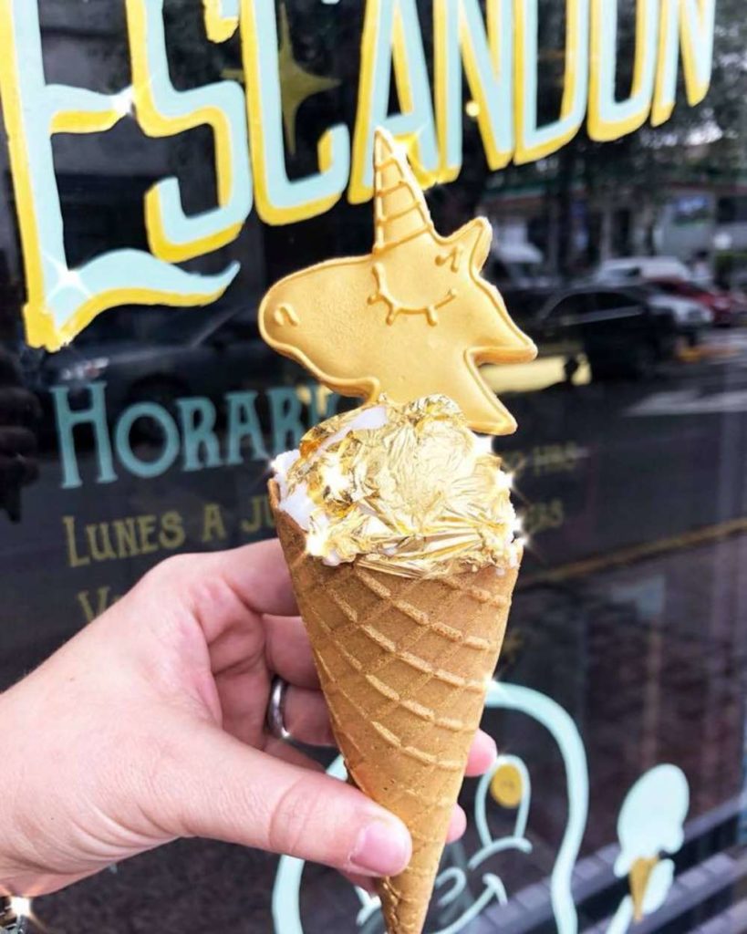 helado de oro 