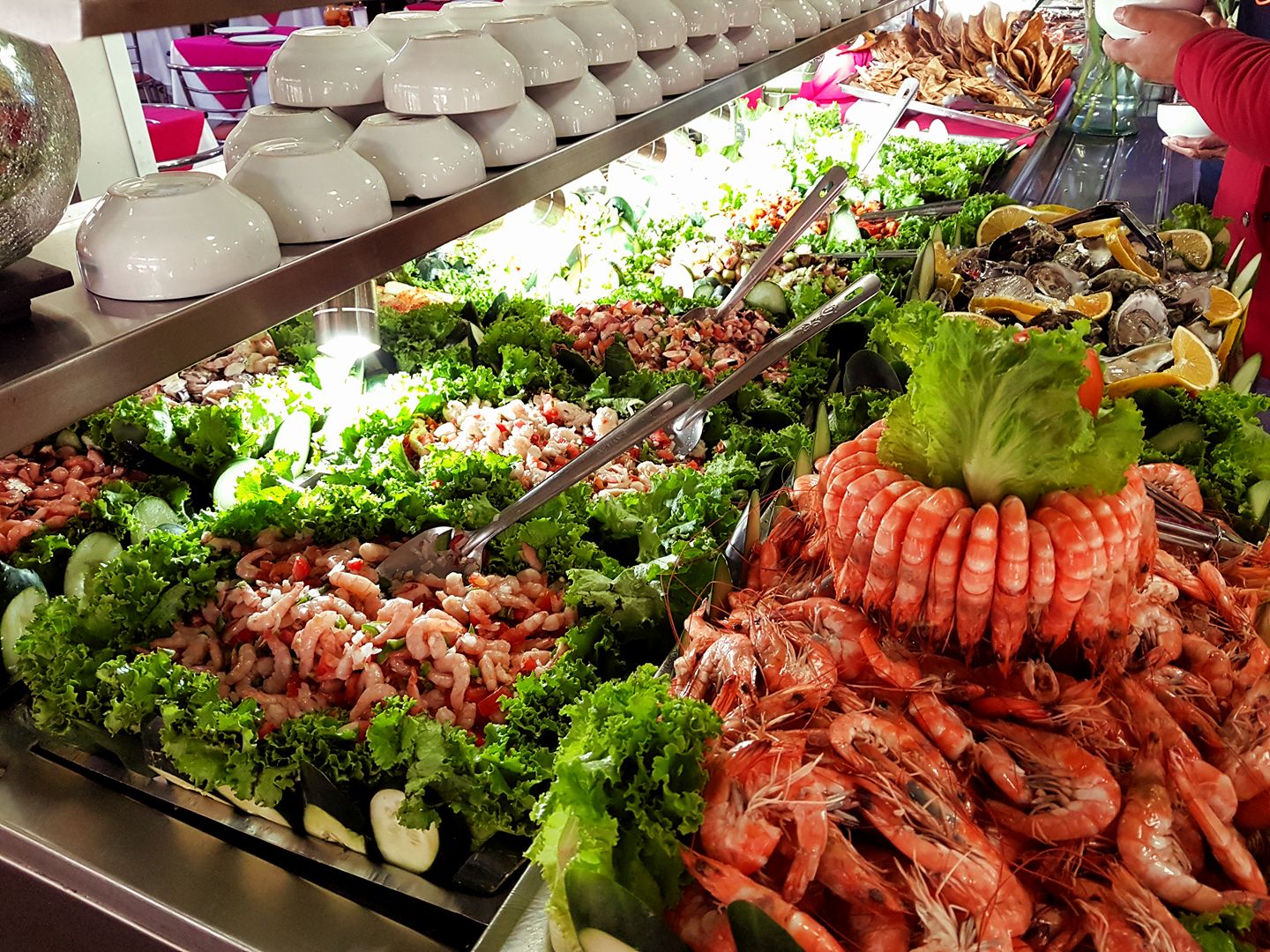 buffets de mariscos en CDMX