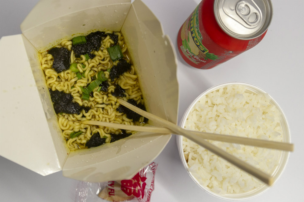 Comida en la Friki Plaza