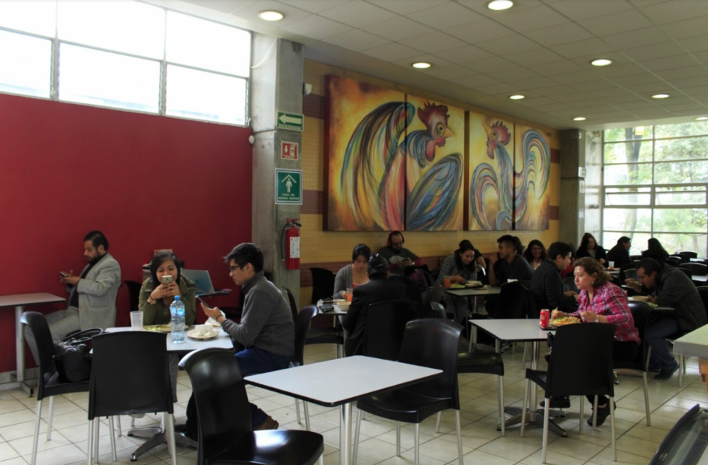 lugares para comer en CU