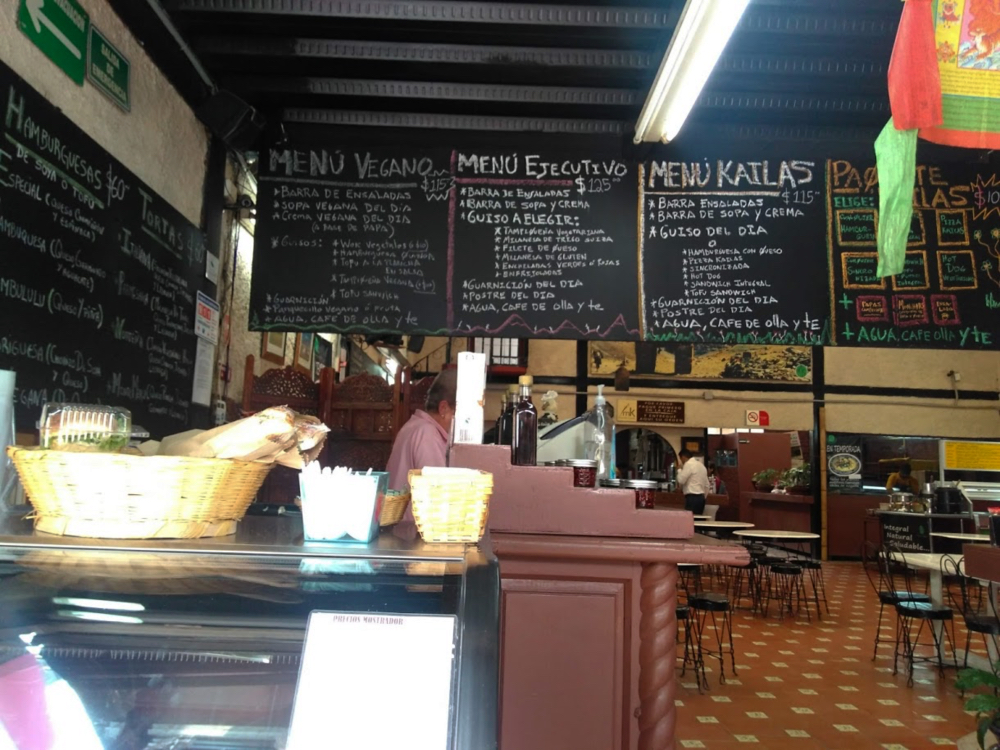 lugares para comer en CU