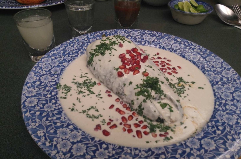 menú patrio de Cantina Riviera del Sur