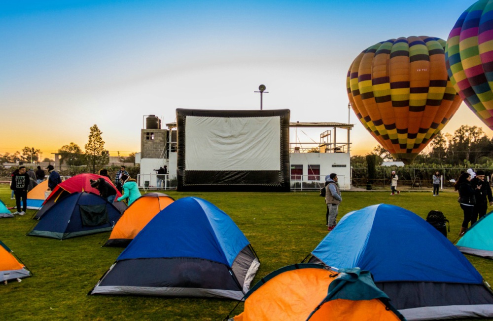 CINE CAMPING EN TEOTIHUACÁN
